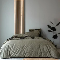 Taie d'oreiller en coton DR. BALTIA gris