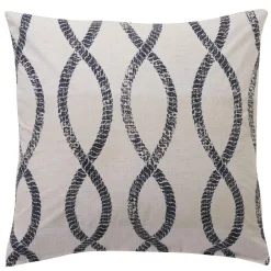 Taie d'oreiller en coton OCEAN WAVES beige