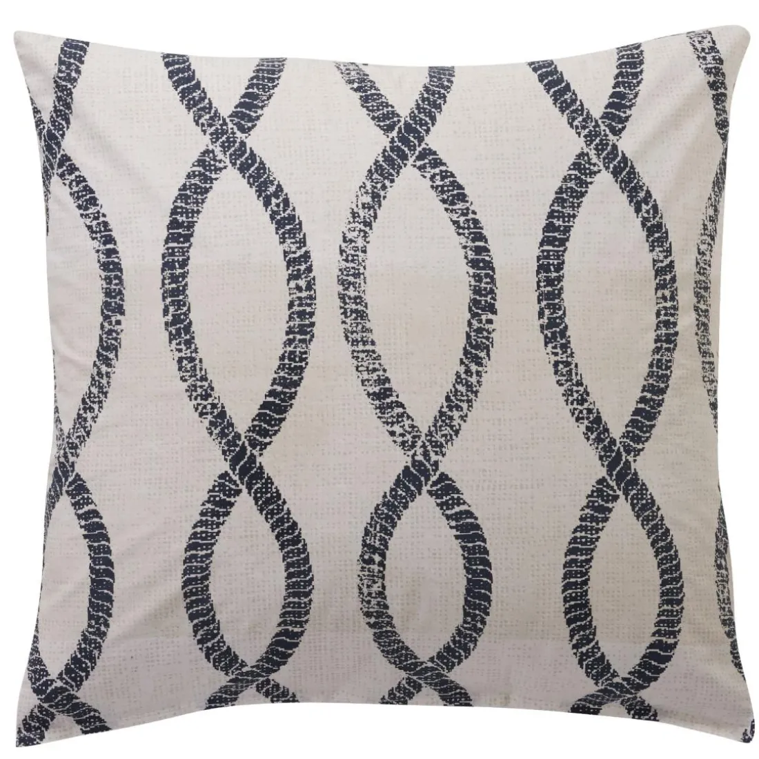 Taie d'oreiller en coton OCEAN WAVES beige