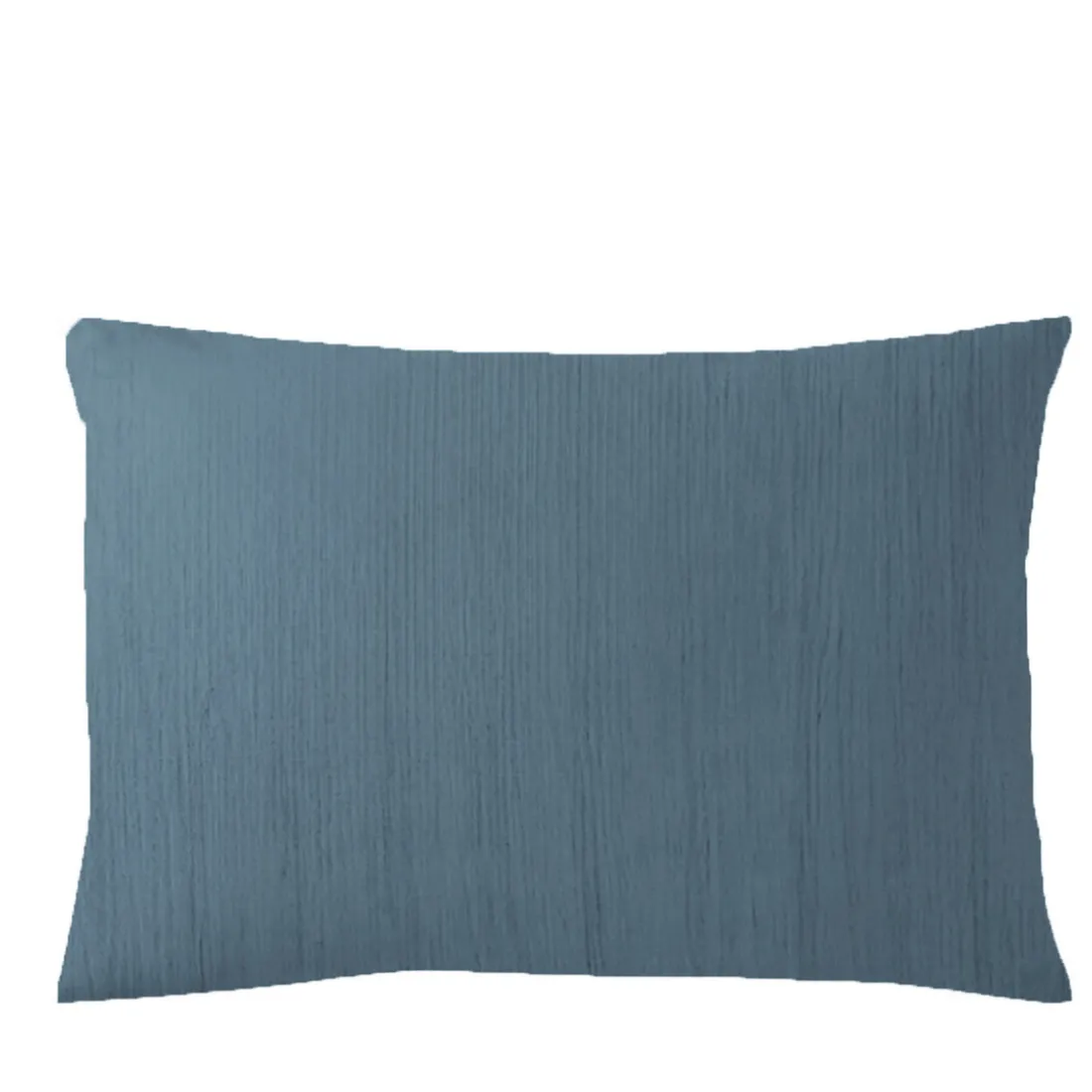 Taie d'oreiller gaze de coton TERTIO® - Bleu orage