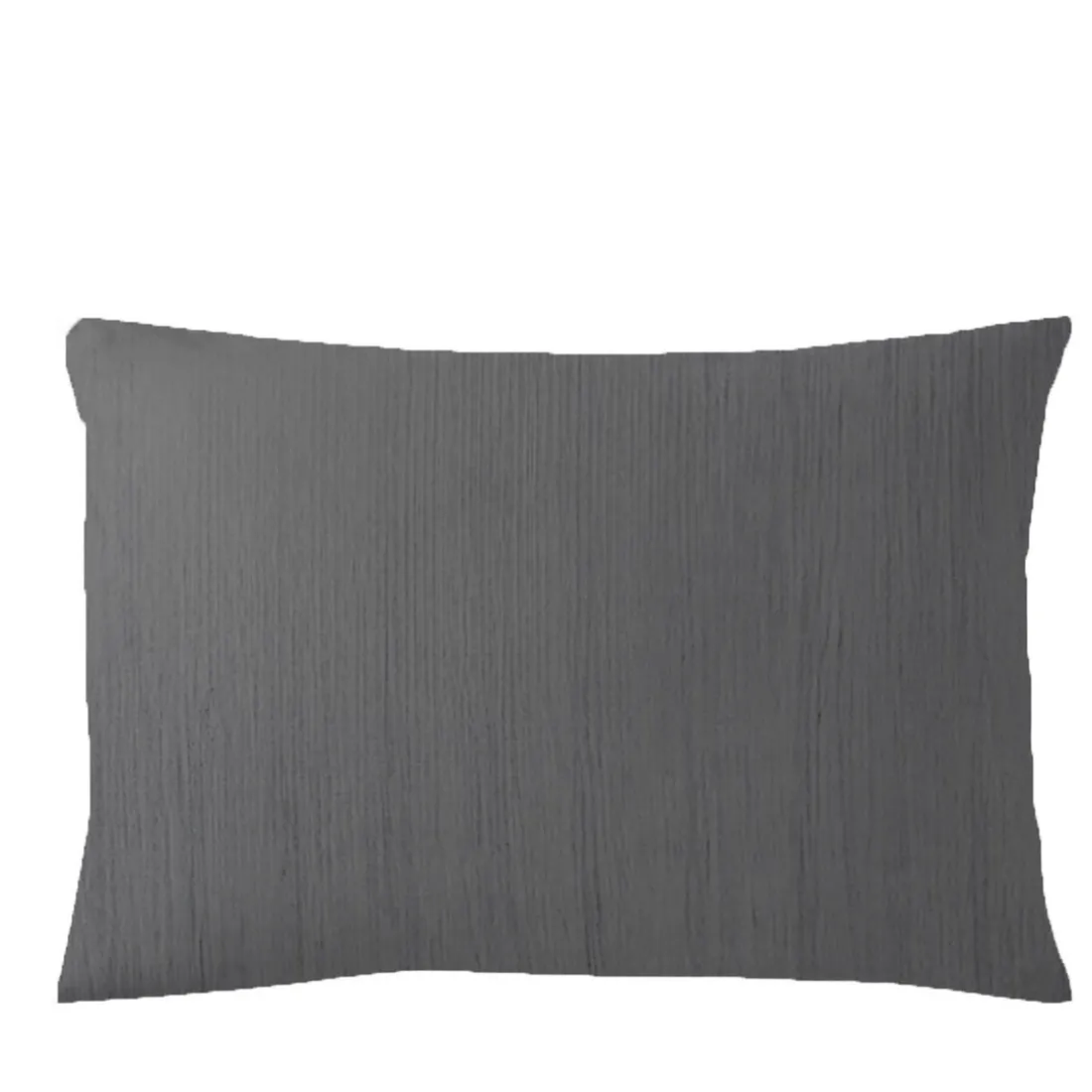 Taie d'oreiller gaze de coton TERTIO® - Anthracite