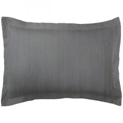 Taie d'oreiller gaze de coton TERTIO® - Anthracite