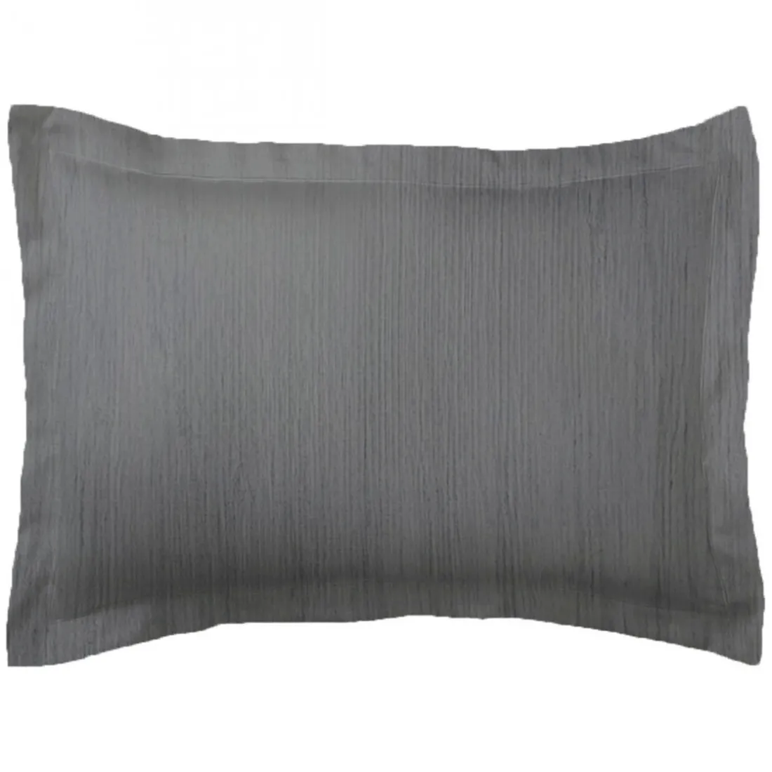 Taie d'oreiller gaze de coton TERTIO® - Anthracite