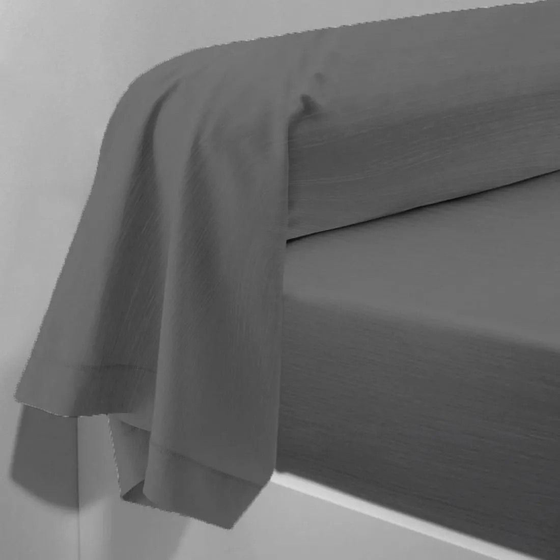 Taie d'oreiller gaze de coton TERTIO® - Anthracite
