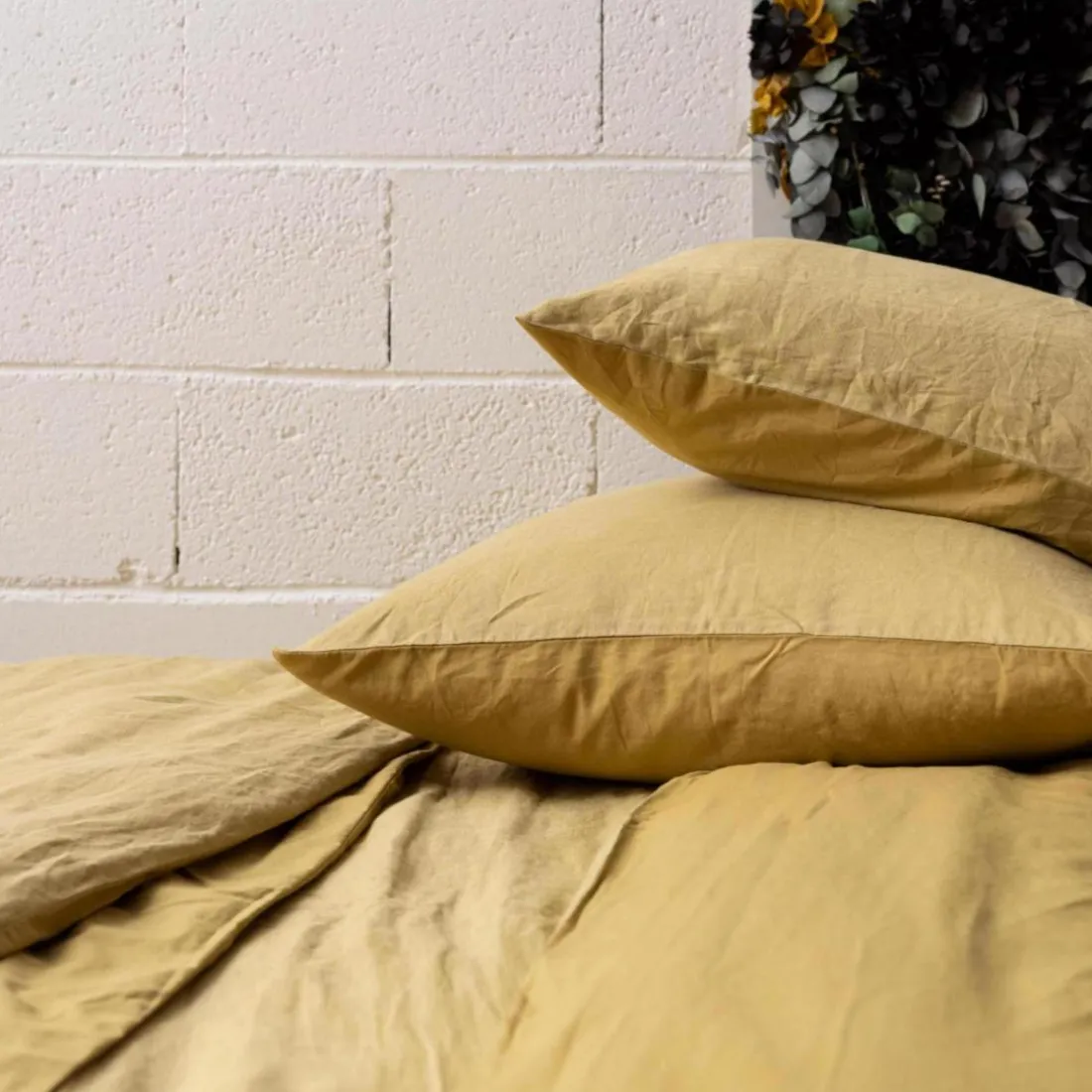Taie d'oreiller Linco Gold 65 x 65