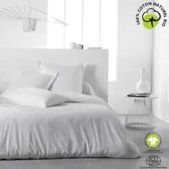 Taie D'Oreiller Organic En Coton Craie