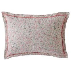Taie d'oreiller ou de traversin coton ADENA - rose