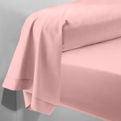 Taie d'oreiller ou de traversin en percale de coton TERTIO® - Rose Blossom