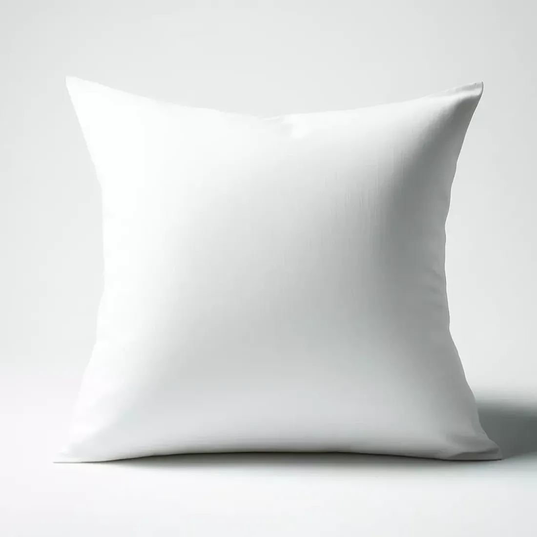 Taie d'oreiller ou de traversin en percale de coton TERTIO® – Blanc