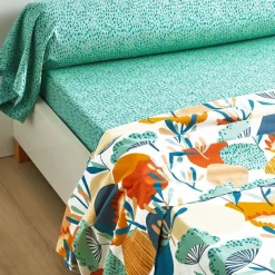 Taie d'oreiller ou de traversin COCONUT - vert