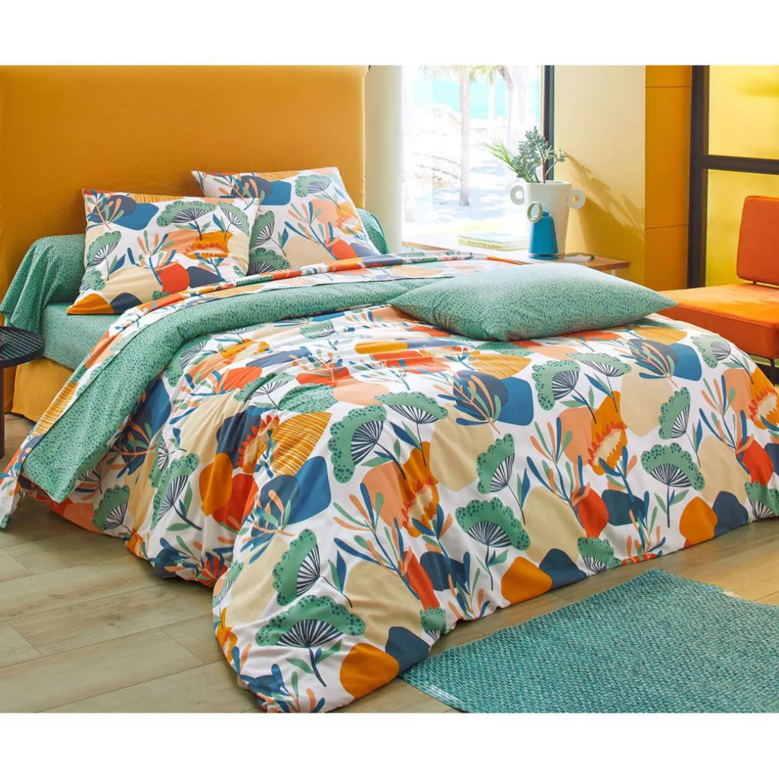 Taie d'oreiller ou de traversin COCONUT - vert