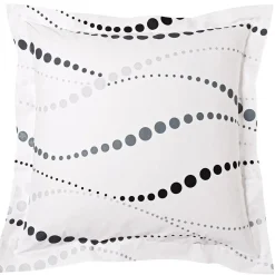 Taie d'oreiller ou de traversin motif à pois - Multicolore