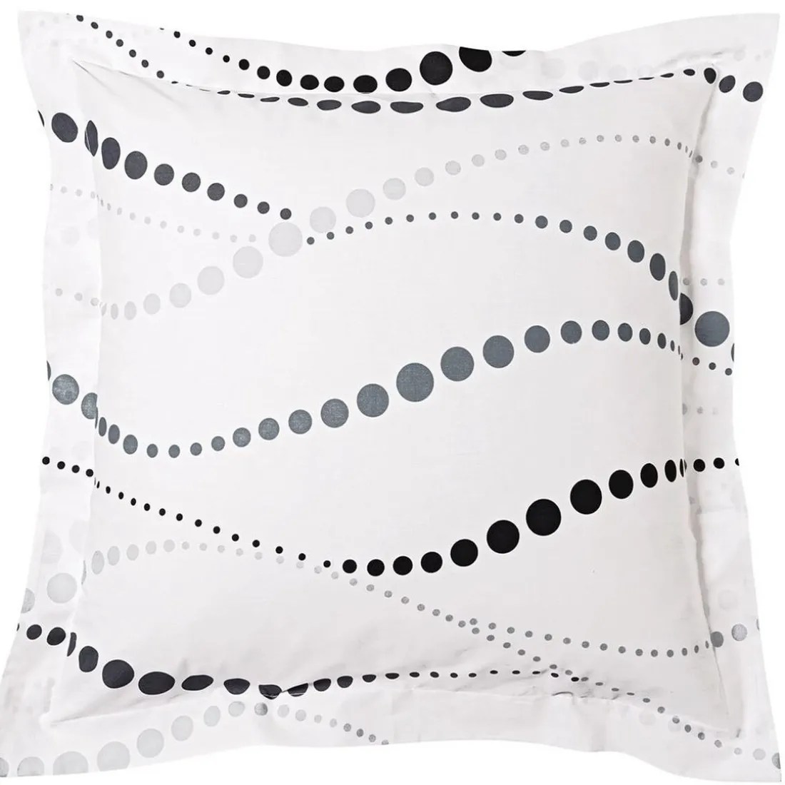 Taie d'oreiller ou de traversin motif à pois - Multicolore