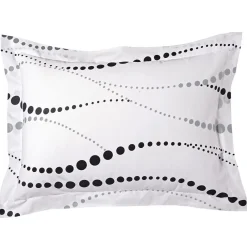 Taie d'oreiller ou de traversin motif à pois - Multicolore
