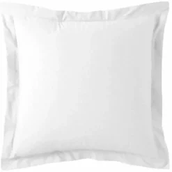 Taie d'oreiller ou taie de traversin coton TERTIO® - Blanc