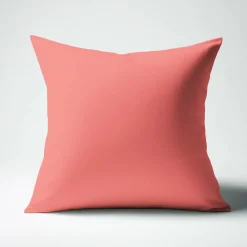 Taie d'oreiller ou taie de traversin coton TERTIO® - Pêche