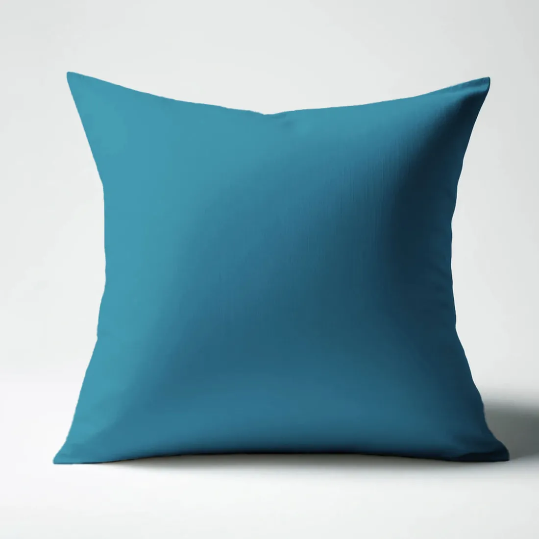 Taie d'oreiller ou Taie de traversin polycoton TERTIO® - Bleu Canard