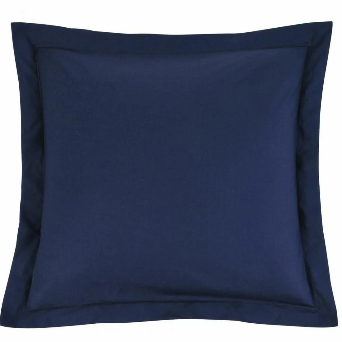 Taie d'oreiller ou Taie de traversin polycoton TERTIO® - Bleu Indigo