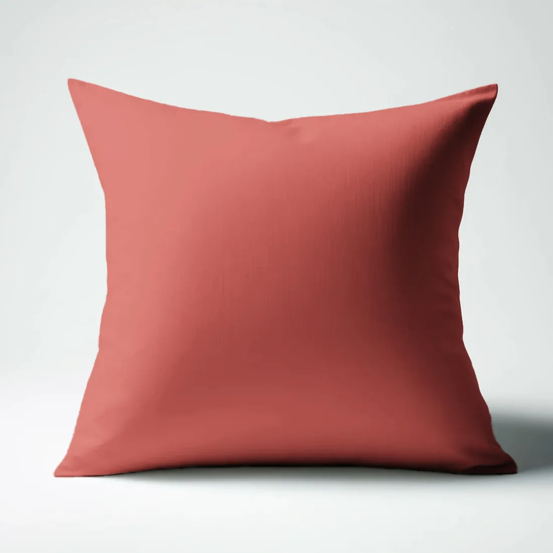 Taie d'oreiller ou taie de traversin coton TERTIO® - Terracotta