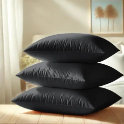 Taie d'oreiller ou Taie de traversin polycoton TERTIO® - Anthracite