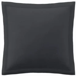 Taie d'oreiller ou Taie de traversin polycoton TERTIO® - Anthracite