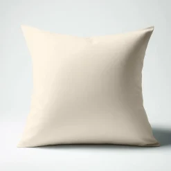 Taie d'oreiller ou taie de traversin coton TERTIO® - Gris Galet