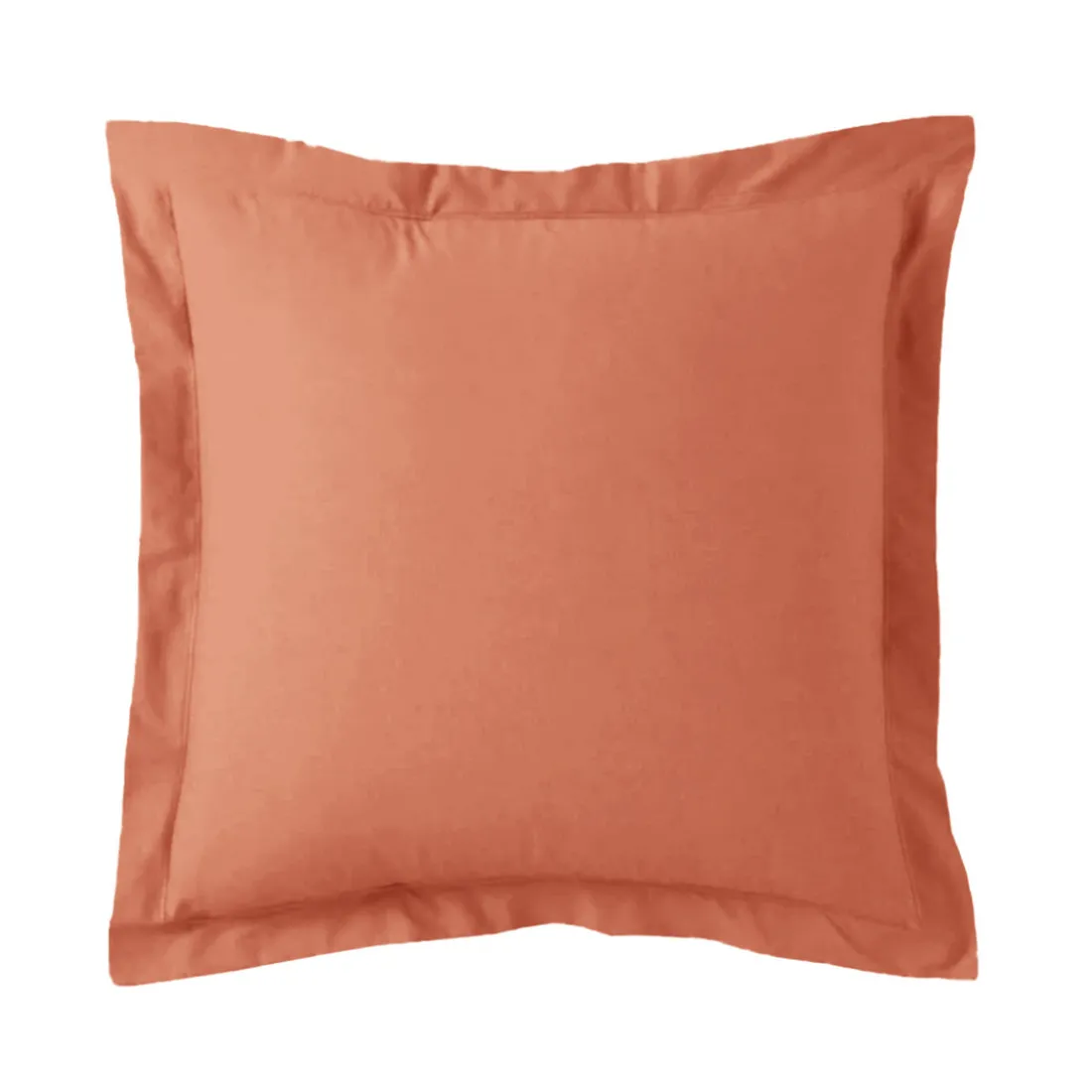 Taie d'oreiller ou taie de traversin coton TERTIO® - Tangerine