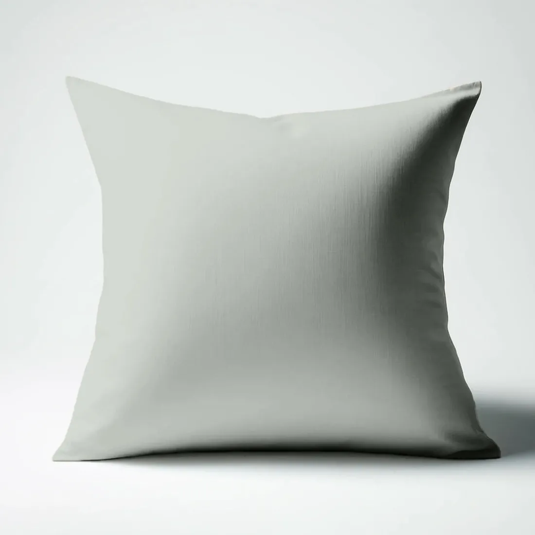 Taie d'oreiller ou taie de traversin coton TERTIO® - Céladon