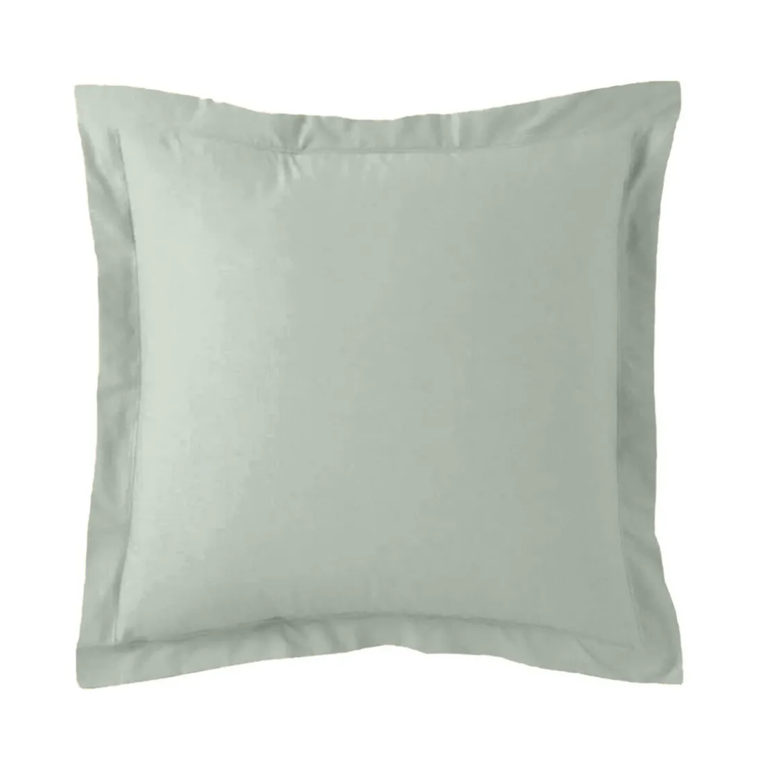 Taie d'oreiller ou taie de traversin coton TERTIO® - Céladon