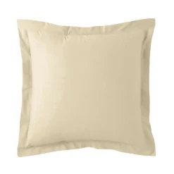 Taie d'oreiller ou Taie de traversin polycoton TERTIO® - Beige Ficelle