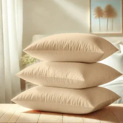 Taie d'oreiller ou taie de traversin coton TERTIO® - Ecru