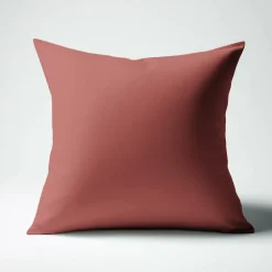 Taie d'oreiller ou Taie de traversin polycoton TERTIO® - Terracotta