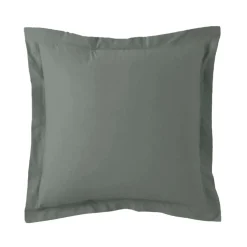 Taie d'oreiller ou taie de traversin coton TERTIO® - Lichen