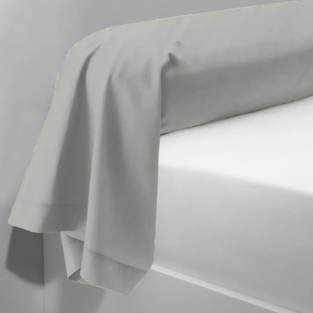 Taie d'oreiller ou taie de traversin coton TERTIO® - Tilleul