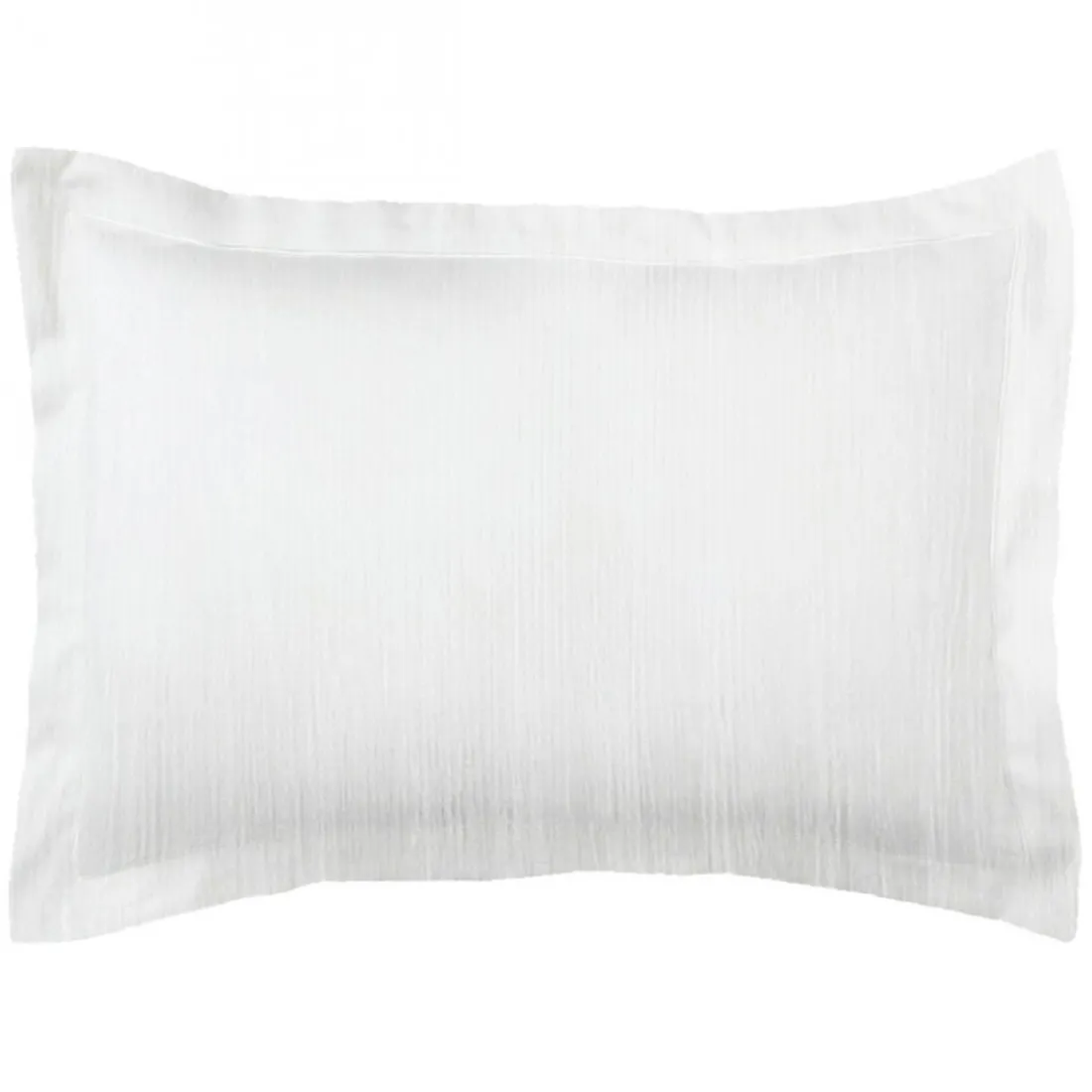 Taie d'oreiller ou taie de traversin gaze de coton TERTIO® - Blanc