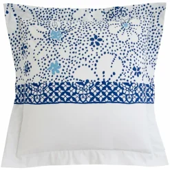 Taie d'oreiller percale de coton AUGUSTINE