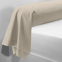 Taie d'oreiller, taie de traversin coton Sanitized® TERTIO® - Lin