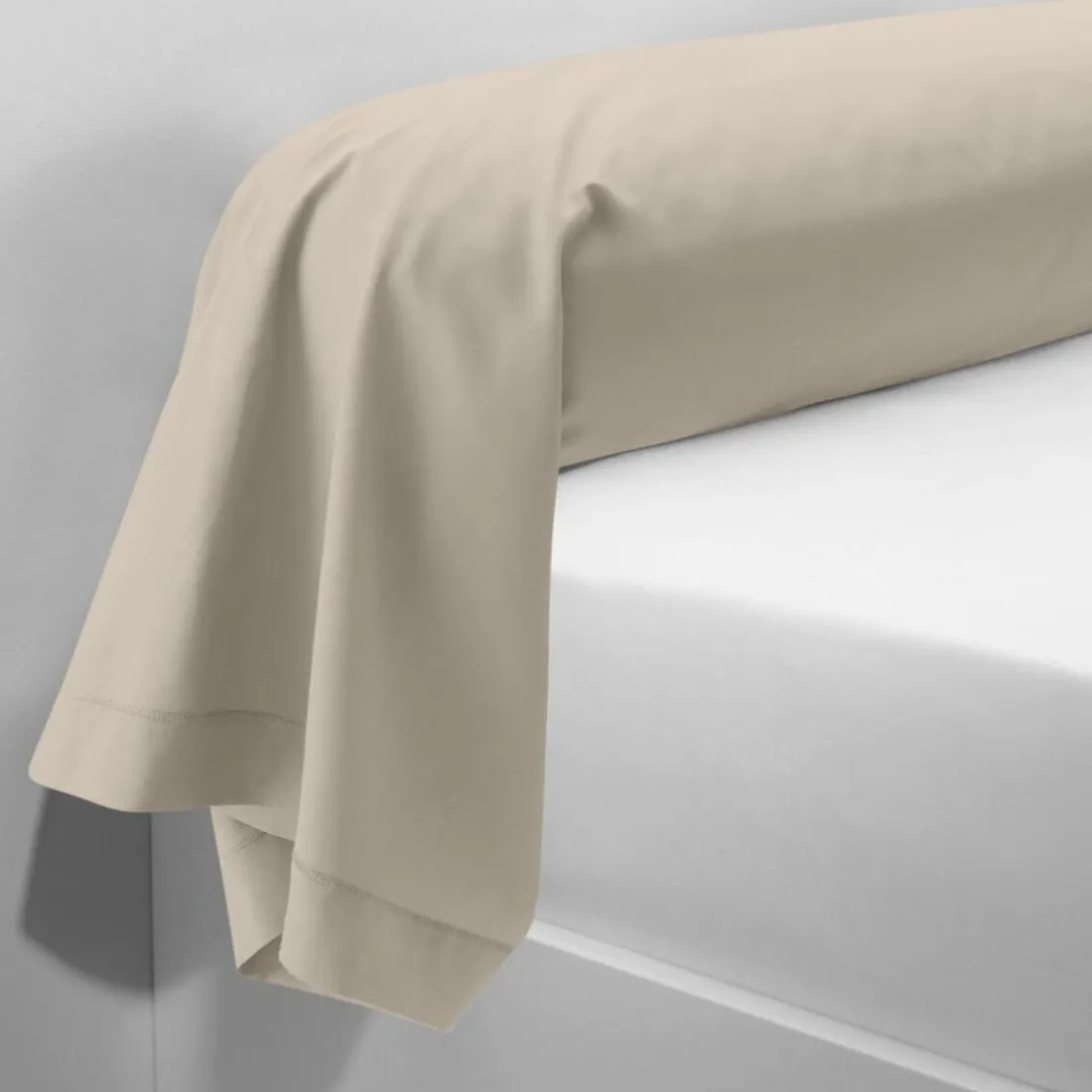 Taie d'oreiller, taie de traversin coton Sanitized® TERTIO® - Lin