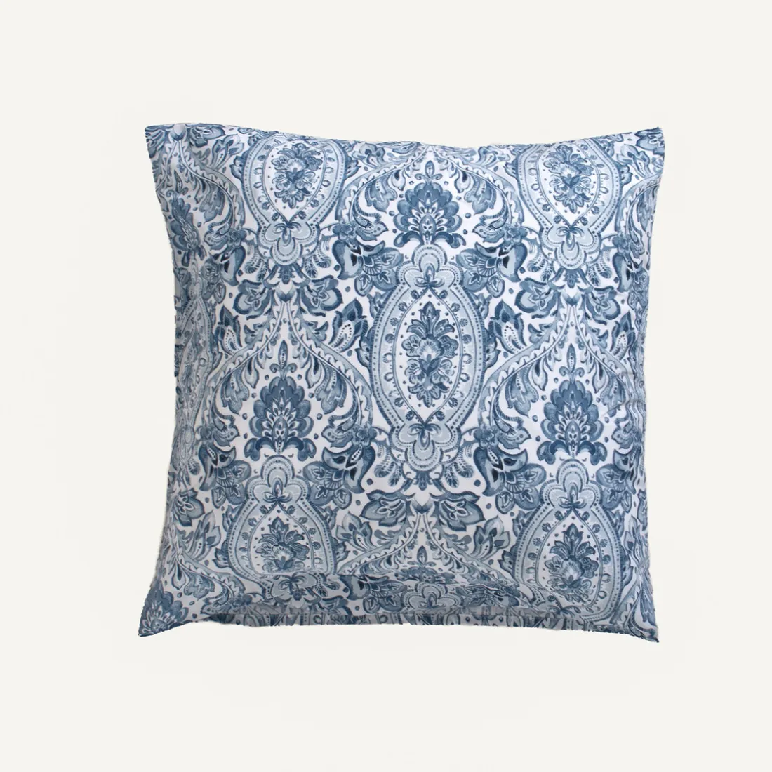Taie d'oreiller, taie de traversin en coton MISTRY - Bleu
