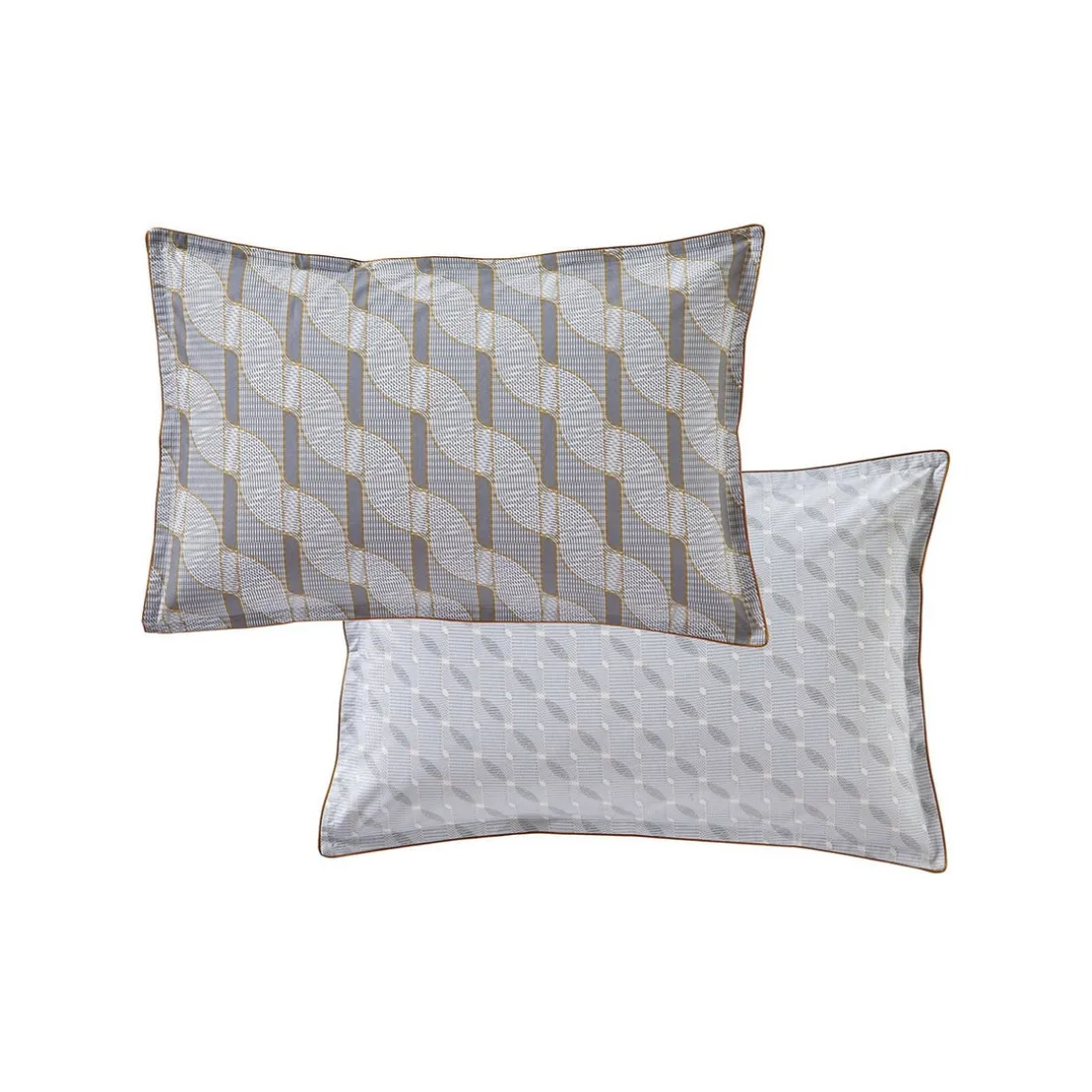 Taie d'oreiller TEMPO double face galet