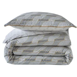 Taie d'oreiller TEMPO double face galet