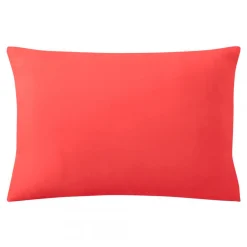 Taie d'oreiller, Traversin coton TERTIO® -Corail