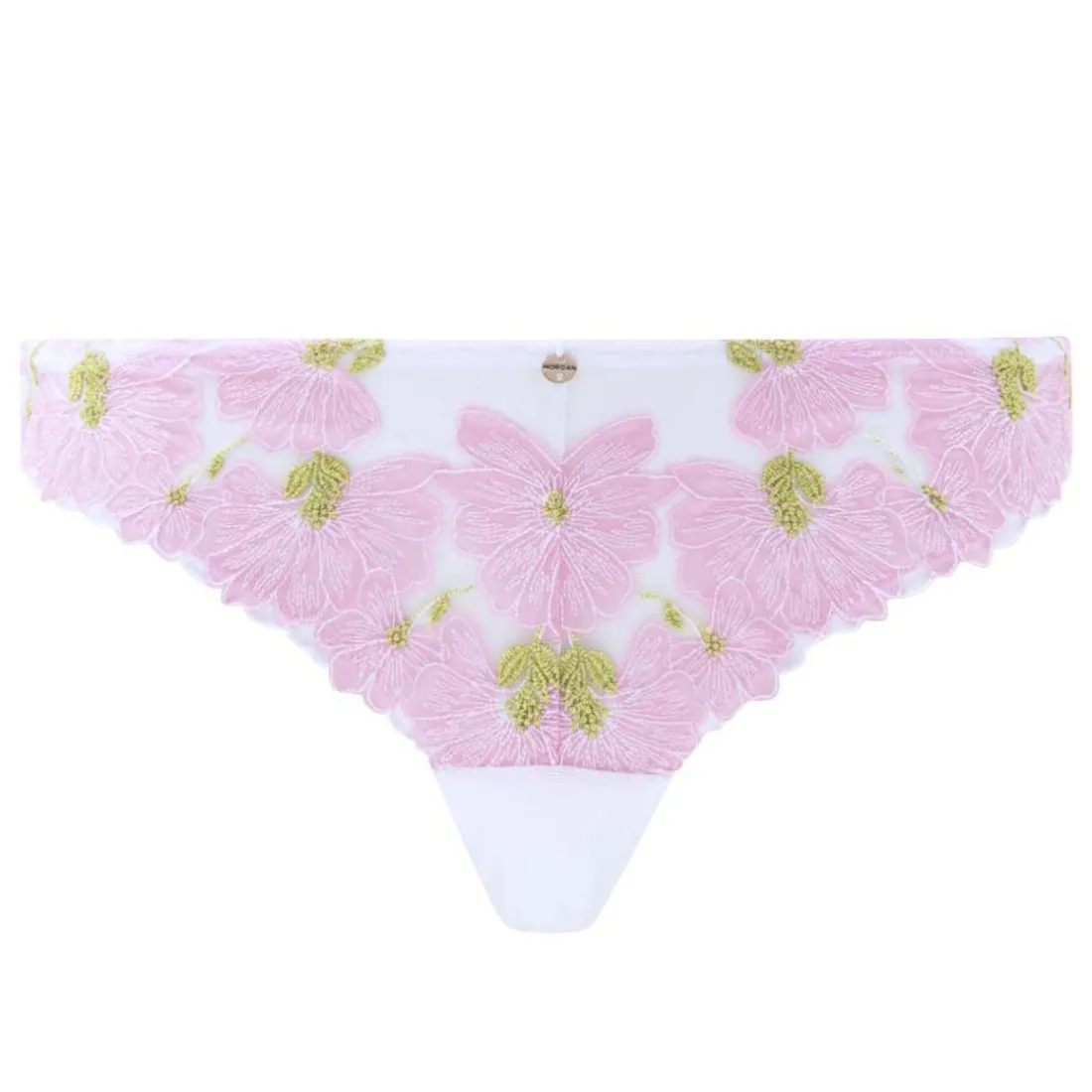 Tanga blanc Clemence