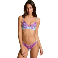 Tanga bleu Clemence