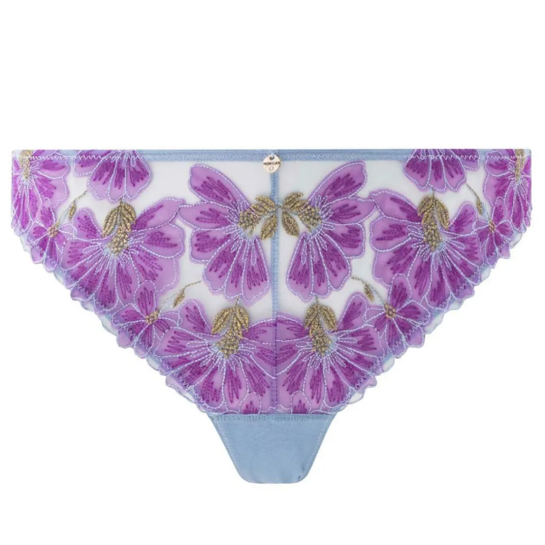Tanga bleu Clemence
