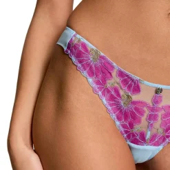 Tanga bleu Clemence