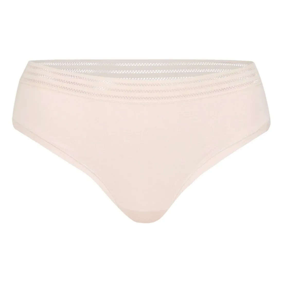 Tanga Blush femme Athena jaune en coton