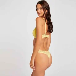 Tanga brésilien jaune Nina