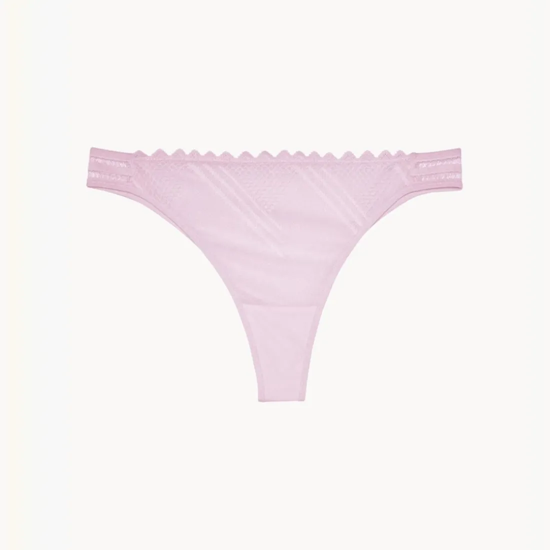 Tanga dos plumetis - Lilas