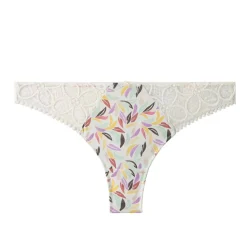 Tanga multico blanc Entracte multicolore